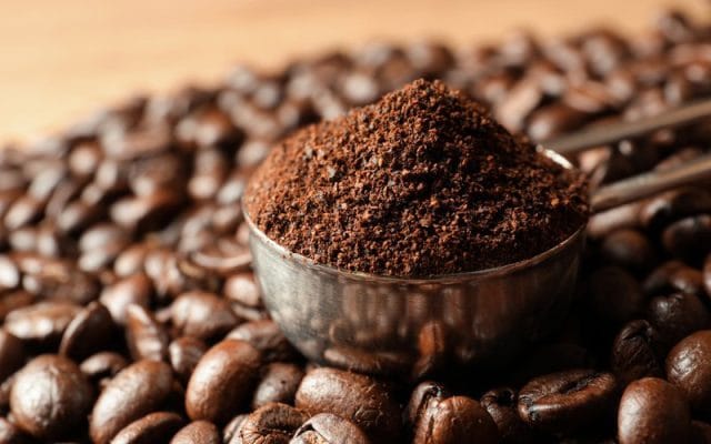 “Hạt cà phê Oni Arabica & Robusta tuyển chọn.”
